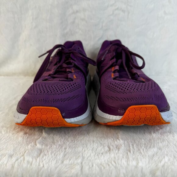 HOKA Gaviota 2 Road Running Grape Juice Bright Marigold Sneakers Sz 9.5 D (wide) - Picture 2 of 10